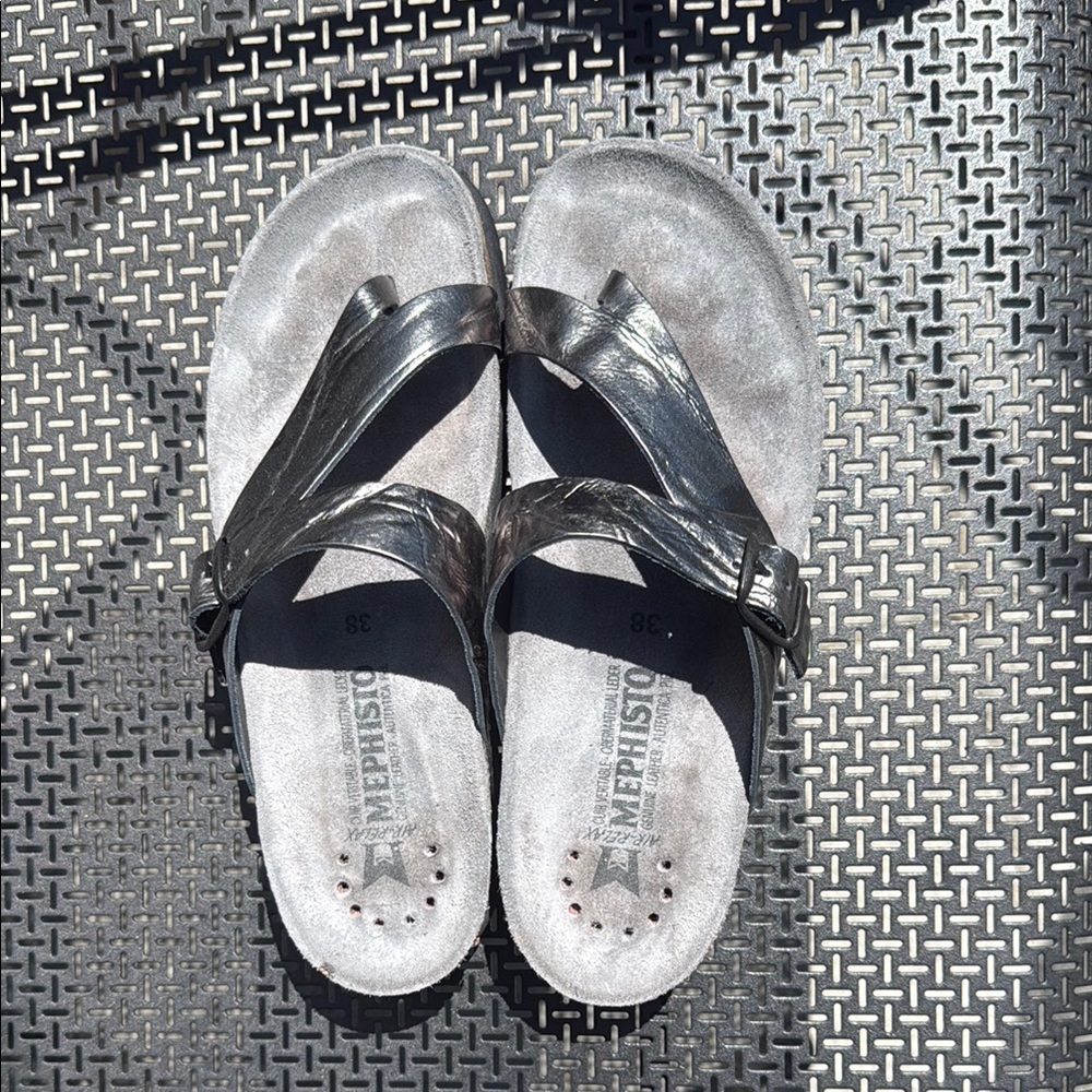 Mephisto Women’s Silver Sandals